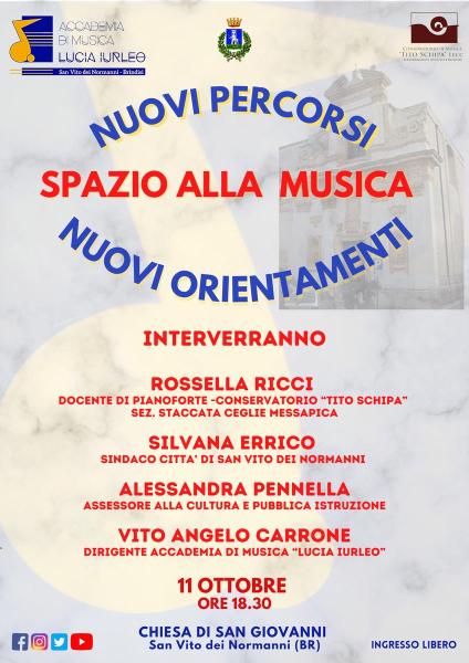 Spazio alla Musica: Nuovi Percorsi e Nuovi Orizzonti
