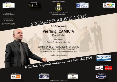 Il maestro Pierluigi Camicia in concerto per la Stagione Artistica AGiMus di Francavilla Fontana