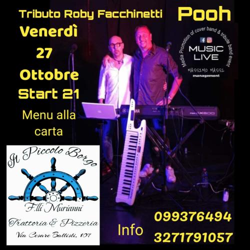 Concerto cover band dei pooh