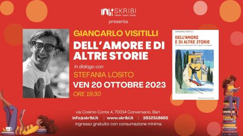 Dell'amore e di altre storie_Giancarlo Visitilli in libreria