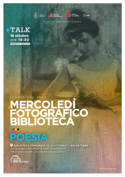 Il Mercoledì fotografico in Biblioteca - Talk su Poesia