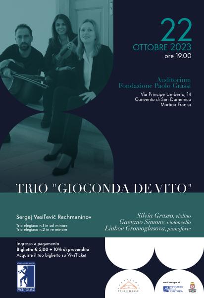 Trio "Gioconda De Vito" - Trii elegiaci di Rachmaninov