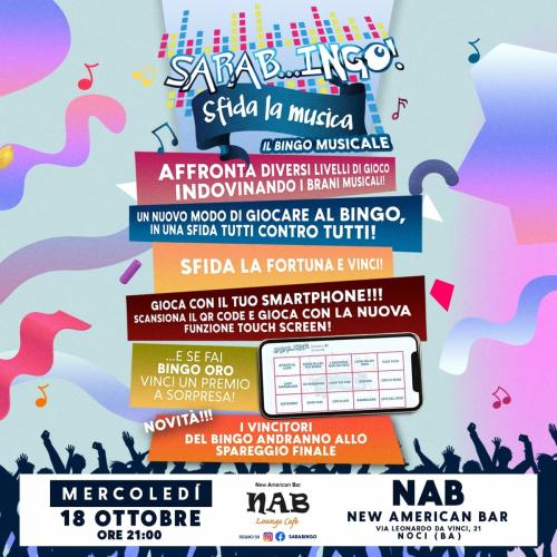 Sarabingo: Il bingo musicale al NAB!