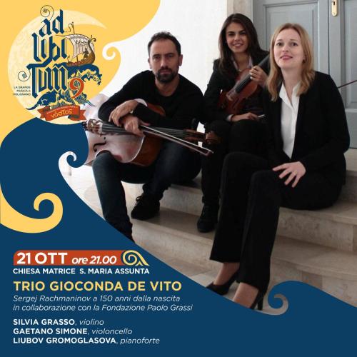 AD LIBITUM 9 - Trio Gioconda De Vito - Rachmaninov 150°