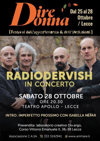 Dire Donna in musica: i  Radiodervish in concerto.