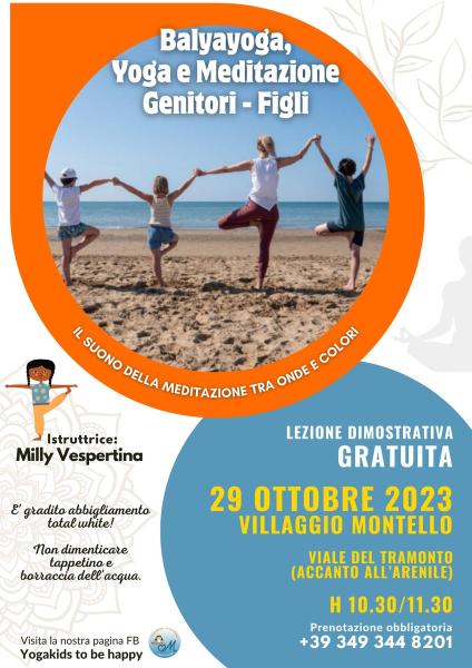 Balyayoga, Yoga e Meditazione, Genitori e Figli (evento gratuito)
