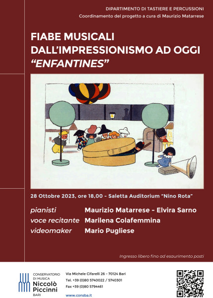 favole musicali dall' impressionismo ad oggi "enfantines"