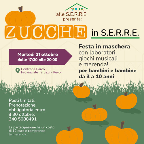 Zucche in S.E.R.R.E.