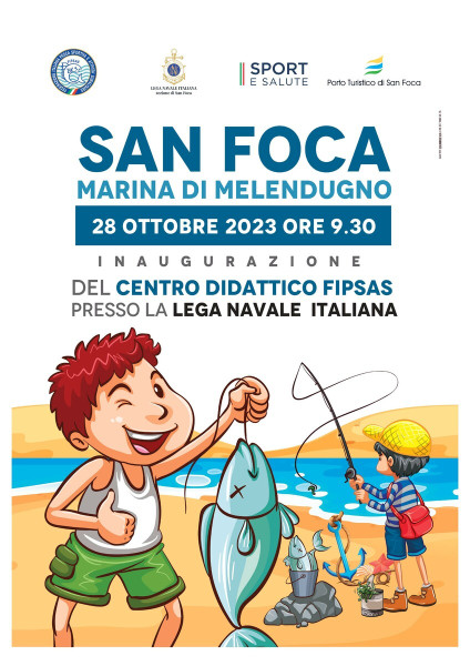 Inaugurazione del primo "Centro didattico federale di pesca" in Puglia