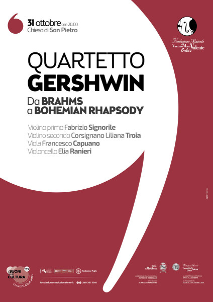 Quartetto Gershwin | Da BRAHMS a BOHEMIAN RHAPSODY