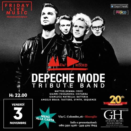 NEW DRESSED - Depeche Mode Tribute live a Bisceglie