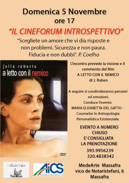 CINEFORUM Introspettivo al Medearte