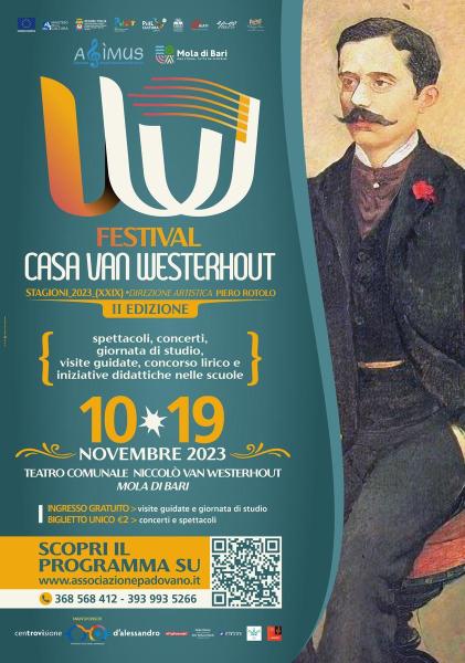Mola di Bari – Festival Casa Van Westerhout – 10 – 19 Novembre 2023