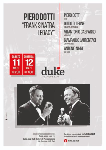 Piero Dotti - “Frank Sinatra Legacy”