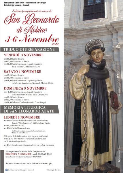Solenni festeggiamenti in onore di San Leonardo