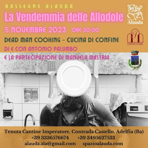 DEAD MAN COOKING_Aperitivo agricolo poetico