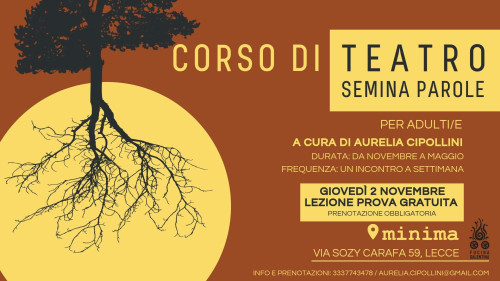 CORSO di TEATRO :: lezione prova gratuita