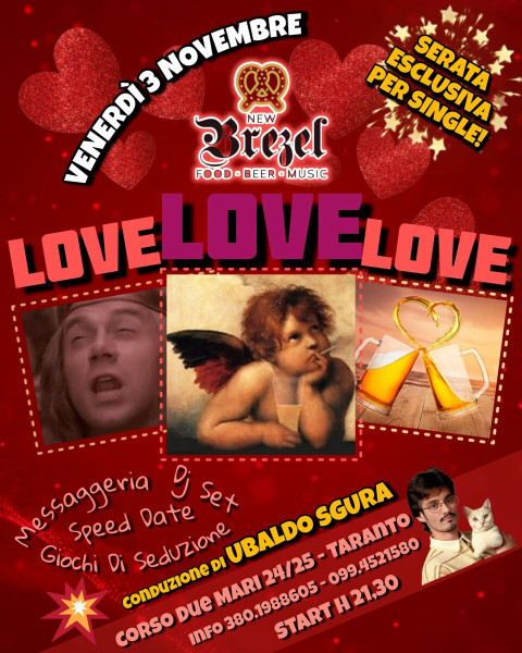 Love Love Love: serata single