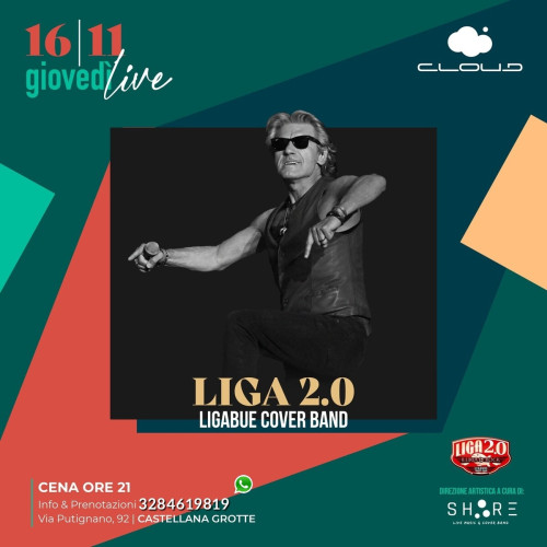 Liga 2.0 - Ligabue tribute band live at Cloud