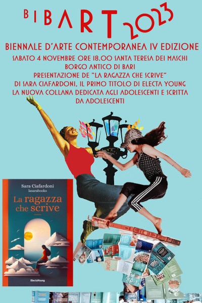 Bibart Biennale presentazione de "LA ragazza che scrive" di Sara Ciafardoni Electa young