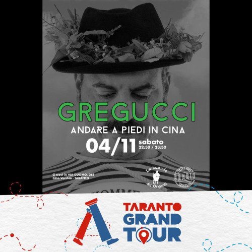 Gregucci live con Andare a piedi in Cina