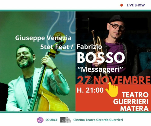 GIUSEPPE VENEZIA 5TET FEAT. / FABRIZIO BOSSO, Messaggeri