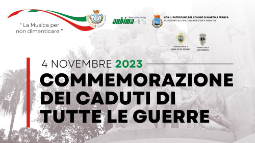 Commemorazione dei Caduti di Tutte le Guerre