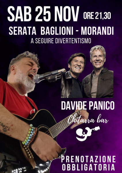 Speciale Baglioni - Morandi con Davide Panico