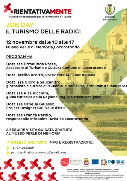 Convegno "IL TURISMO DELLE RADICI"