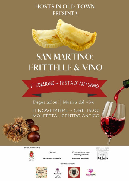 San Martino: Frittelle & Vino - 1^ Edizione Festa d'Autunno