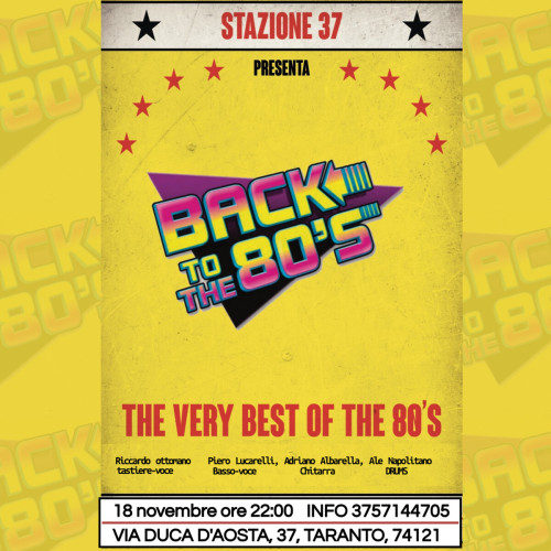 Una serata di quelle Belle; Una serata anni 80