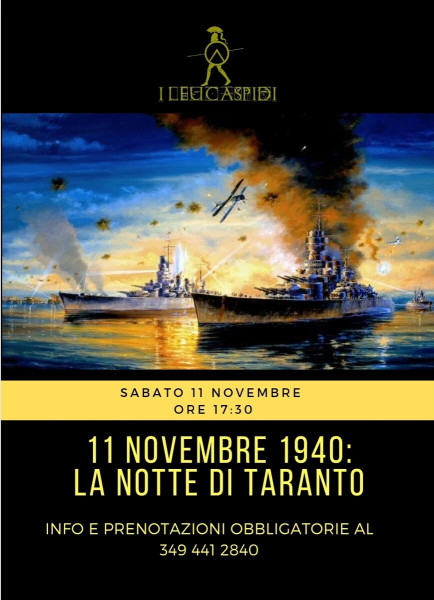 11 Novembre 1940: la notte di Taranto