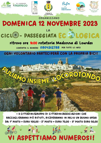 Ciclo-passeggiata Ecologica: Puliamo insieme Locorotondo