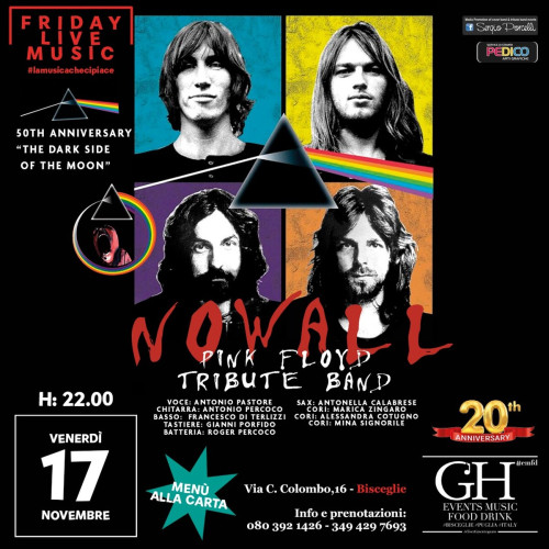 No Wall Pink Floyd Tribute Band live a Bisceglie G'H