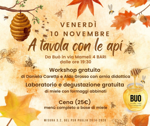 A cena con le api