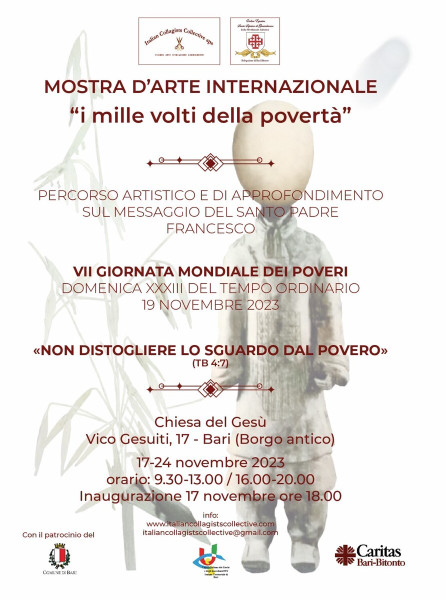 Mostra d’Arte Internazionale ‘i mille volti della povertà’