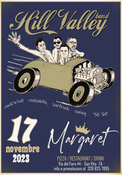 Hill Valley band live al Margaret di San Vito - TA