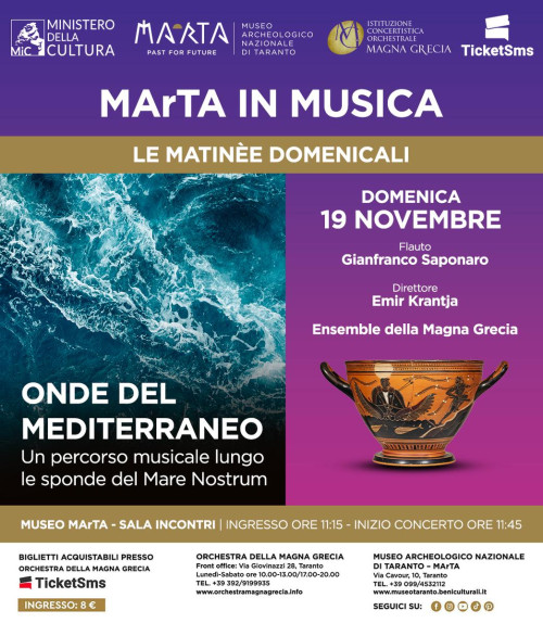 ONDE DEL MEDITERRANEO Un percorso musicale lungo le sponde del Mare Nostrum