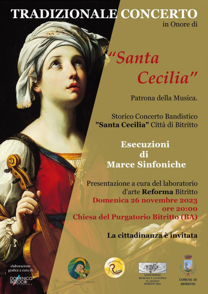 Tradizionale concerto in Onore di Santa Cecilia Patrona della Musica