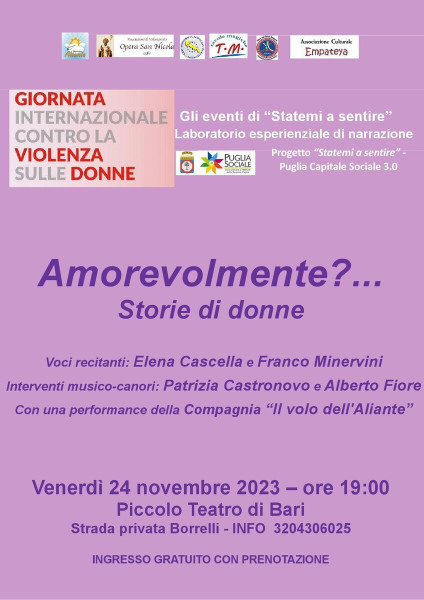 Amorevolmente?...storie di donne