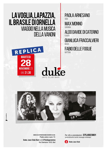 “La Voglia, La Pazzia, il Brasile di Ornella”