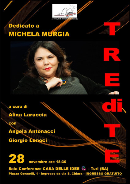 Tre di te, Dedicato a Michela Murgia