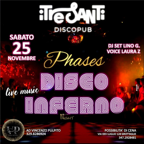 Disco Inferno Night by Phases Band - Grottaglie
