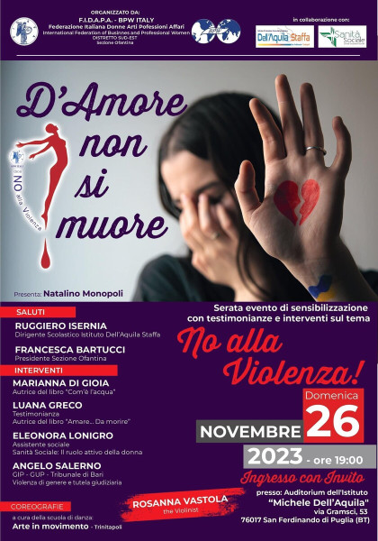 D’amore non si muore