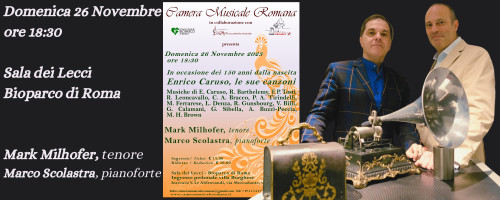 Concerto del 26 Novembre Presso il Bioparco di Roma