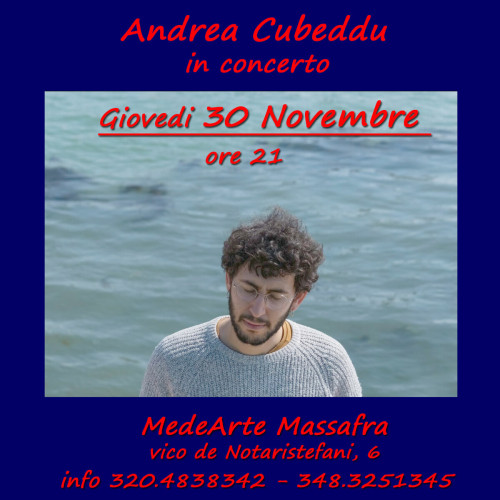 ANDREA CUBEDDU in concerto