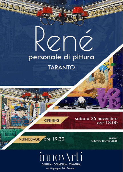 Vernissage Dell'artista Renè, Mostra Pittorica