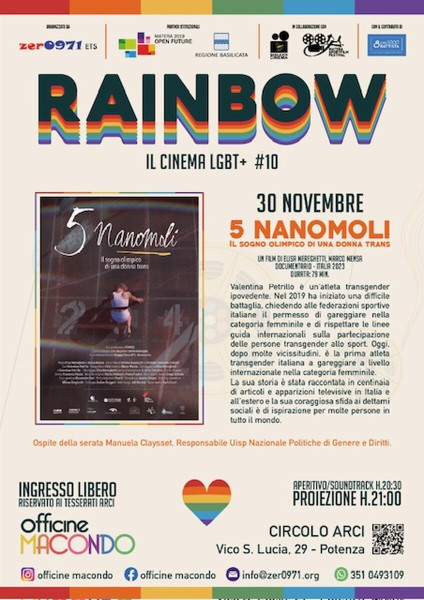 Rainbow, il Cinema Lgbt+