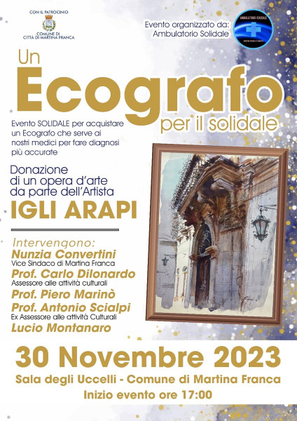 Un ecografo per il solidale