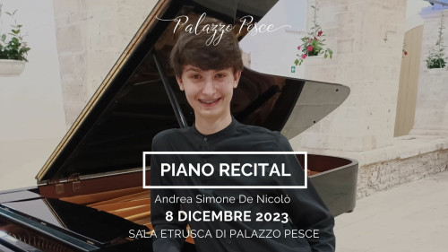 Andrea Simone De Nicolò Piano Recital